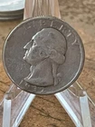 1932 P  Washington Quarter Circulated Silver 25c Coin Collectible # PS48