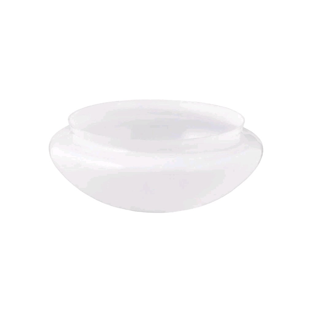 LOT OF Glass Mushroom Shade White Frosted Dome Light in Fitter Indoor