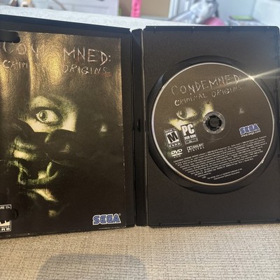 Condemned Criminal Origins - PC - CD and Manual only - No box