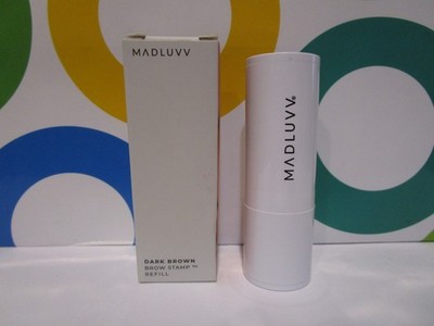 MADLUVV ~ BRUNETTE BROW STAMP REFILL ~ DARK BROWN ~ 0.035 OZ