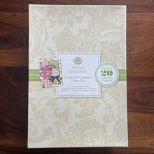 New Never Opened Anna Griffin Cutting Garden Card Kit- Makes 20 Cards