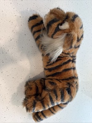 14'' Long Vintage American Wego Tiger Plush Model 91114T Korea