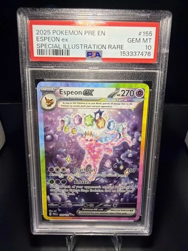 PSA 10 Espeon ex 155/131 Prismatic Evolutions Holo