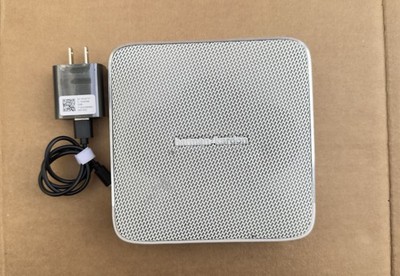 Harman Kardon Esquire Portable Wireless Bluetooth Speaker - Silver, With Charger
