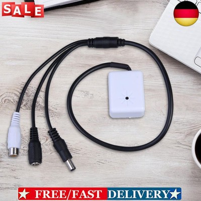 CCTV Surveillance Microphone High Sensitive for Security Camera DVR Sound NEW