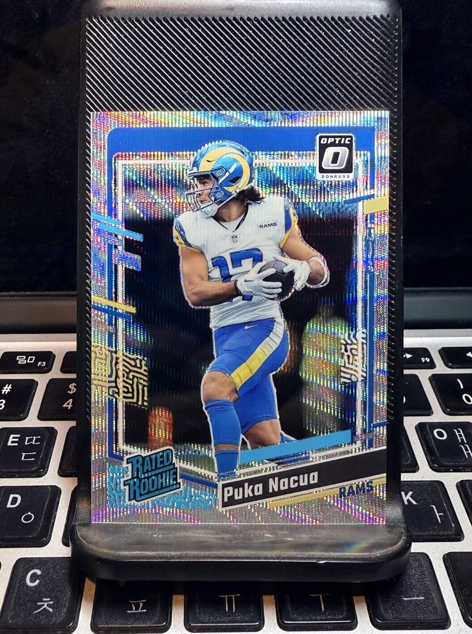 2023 Panini Donruss Optic - Rated Rookie Puka Nacua #238 Wave Prizm /300 (RC)