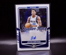 Panini Donruss Optic Signature Series Jazian Gortman Mavericks Auto SS-GOT