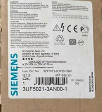 1PCS Brand New SIEMENS 3UF5021-3AN00-1 Basic Unit 3UF5021-3AN00-1 Fast shipment