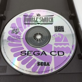 Double Switch (Sega CD) Disc, Case, Manual, & Registration Card