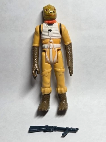 1980 Star Wars Bossk Bounty Hunter Action Figure Complete with Gun