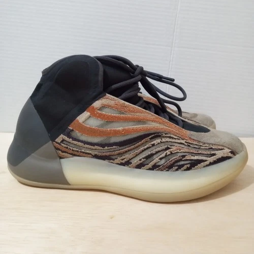 Adidas Yeezy Quantum Sneakers Mens Size 7.5 Flash Orange GW5314 QNTM Boost Kanye