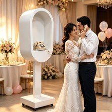 Audio Guest Book Stand Phone Booth Telephone Booth for Wedding Party Decoration