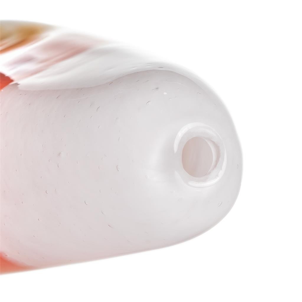 MJ Arsenal Halloween CANDY CORN Hand Pipe Limited Ed. 3.5" Boro Glass MJA