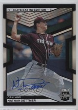 2023 Panini Elite Extra Edition Signatures Nathan Dettmer #117 Auto 14hk
