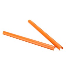 2X K�hlergrill Zierleisten Rohr V Strebe F�r BMW 1 2 3 4 Series F32 G20 Orange