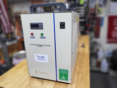 #ad #ad MTI KJ5000 RECIRCULATION WATER CHILLER REBUILT BY INFINITEVAC $995.00