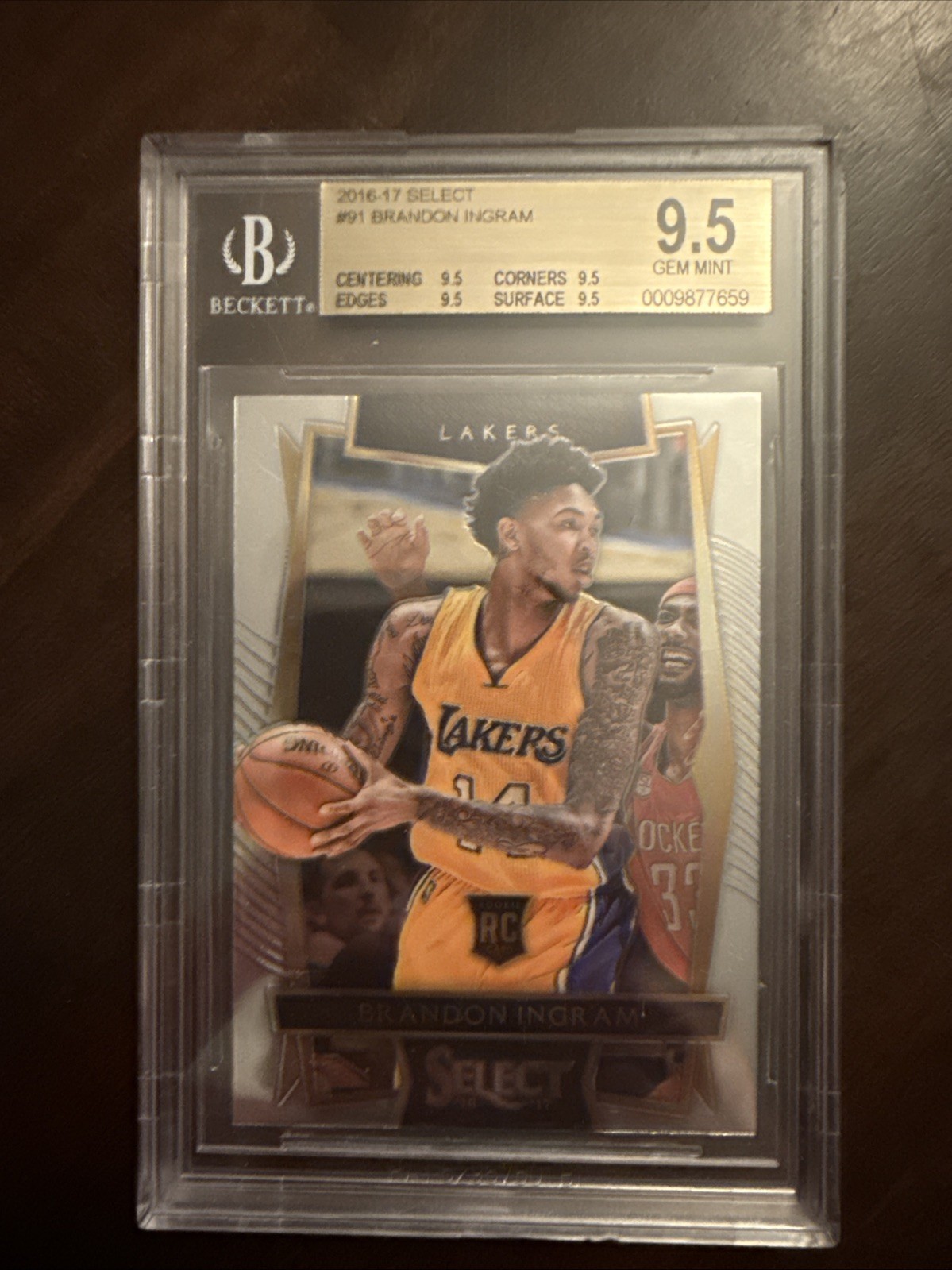 2016-17 Panini Select - Concourse Brandon Ingram #91 (RC)