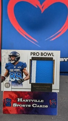 Panini 2018 Encased Pro Bowl Doug Baldwin Jumbo Materials PB-16 2/5 Seahawks