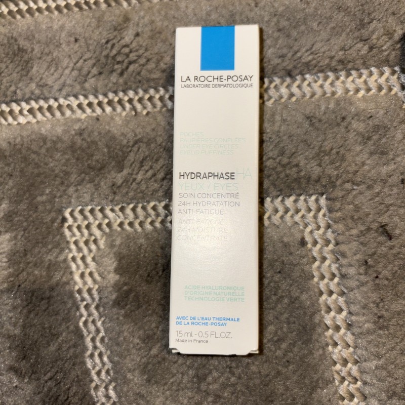 LA ROCHE-POSAY HYDRAPHASE HA Under Eye Cream Hydrating Moisturizing 15ml 