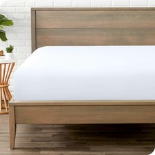 Bare Home Fitted Bottom Sheet Queen Size - Premium 1800 Microfiber - Ultra-Soft