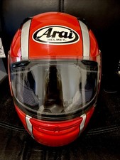 Arai Viper-GT Full Face Motorcycle Helmet Red Silver Yamaha Graphic SizeM57-58cm