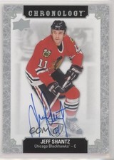 2018-19 Upper Deck Chronology Franchise History Jeff Shantz #FH-CH-JS Auto 0m5w