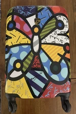 Heys Britto Butterfly Transparent Hardside Spinner Luggage 21” Carry On