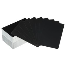 200pcs Metal Business Cards Blank 0.45mm Aluminum Laser Engrave Name Card