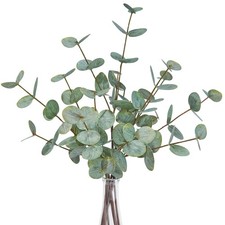 Artificial Eucalyptus Stems 18.7" 6 Pcs Fake Eucalyptus Plants for Home Decor...