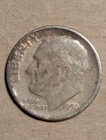 1950-D US Roosevelt Dimes Silver (Damaged)