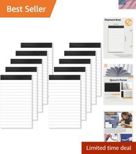 10 Pack Small Note Pads 3x5 Lined Writing Pads Mini Notepads Small Pads of Pa...