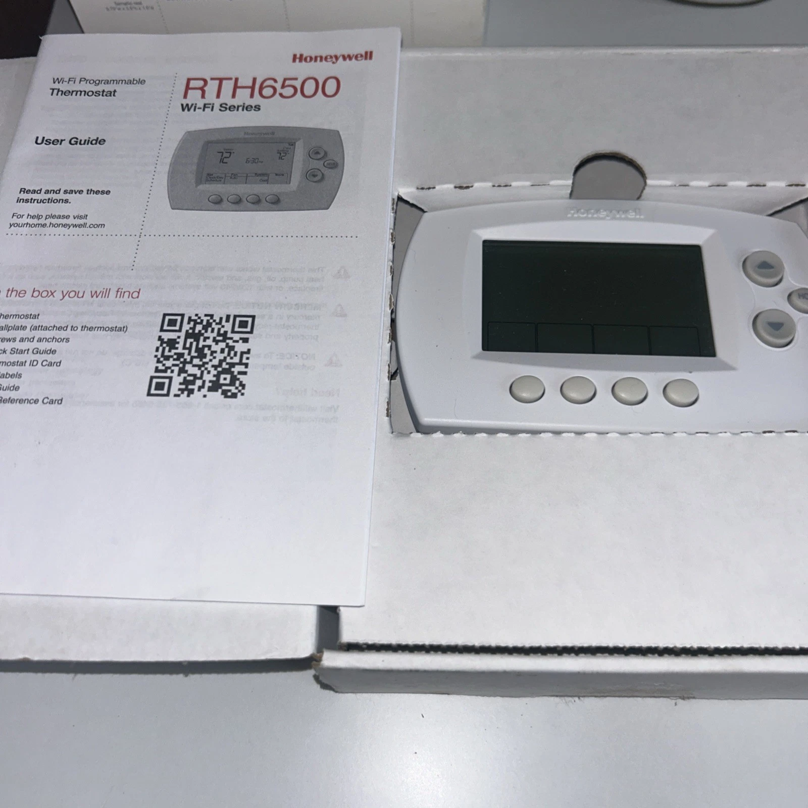 Honeywell RTH6580WF WiFi Thermostat 6500 Series Open Box