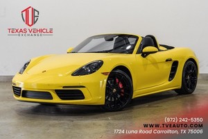 2023 Porsche 718 Boxster S AUTO,PREM PKG,BACK-UP CAM,20IN WHLS,4k