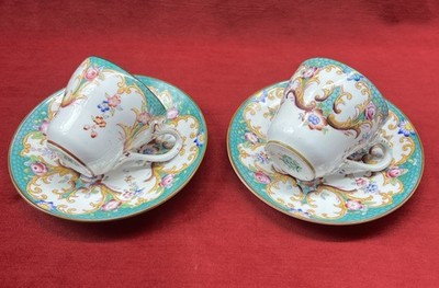 Sarreguemines Minton Kaffee- Und Teetasse Mit Untertasse Porzellan 147
