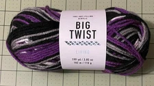 Joann Big Twist Living Yarn Color COMMUNITY   100% Acrylic 1 skein