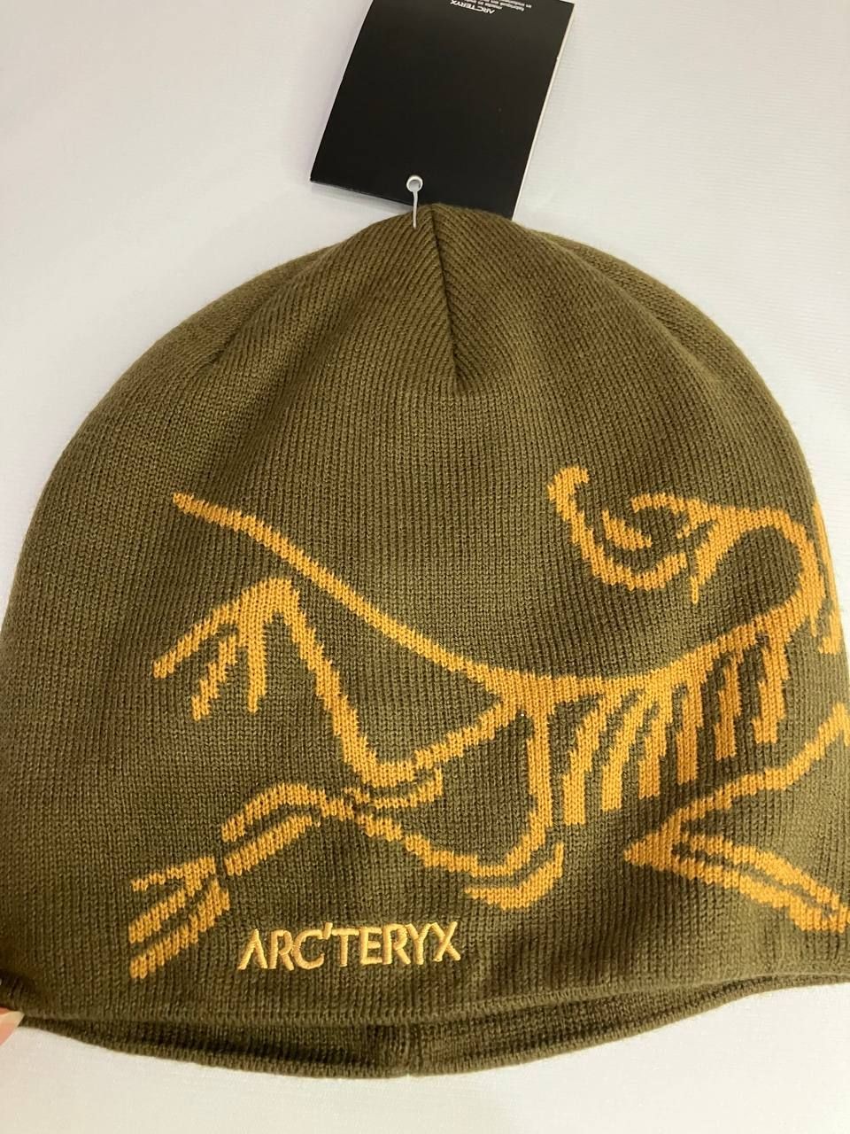 New Arc'teryx Bird Head Toque Beanie Brown Merino Wool Winter Hat