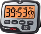 New ListingDigital Kitchen Timer Count Up Countdown 99Hrs59Min Touch Backlight Loud Alarm