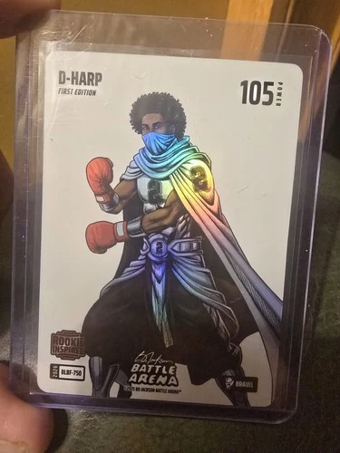 2026 Bo Jackson Battle Arena D-HARP #BLBF-750 First Edition Blizzard Battlefoil