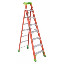 Louisville Fxs1508 8 Ft Fiberglass Stepladder, 300 Lb Capacity