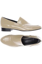 aeyde Halbschuh Damen Slipper feste Schuhe Gr. EU 39 Leder Beige #vb23mil