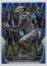 2022 Bowman U Chrome Blue RayWave Refractor 38/199 Mitchell Tinsley #72 3hd
