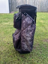 Ping Traverse Deluxe Golf Cart Bag - 14 Way Dividers - Rare Camouflage Navy Blue