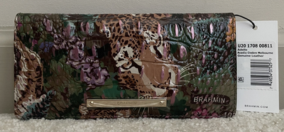 Brahmin Melbourne ADELLE Ady Slim Bifold Wallet ACADIA OMBRE