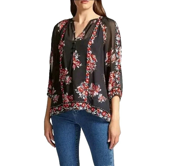 JOIE Silk Floral Blouses for Women