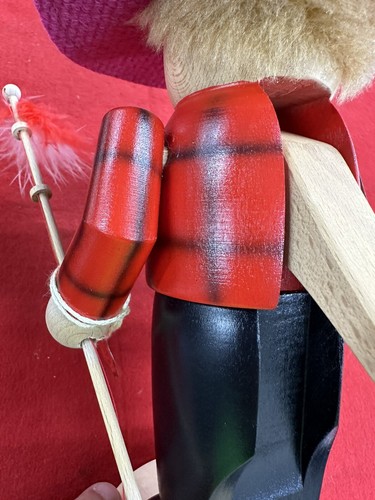 Steinbach Nussknacker Sombrero Fischermann mit Etikett 12" Deutsche Weihnachten - Bild 17 von 18