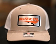 MTex Oil Trucker Hat Orange / Black / Stainless