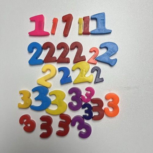 Vintage Kühlschrank Kunststoff Zahlen Haus Baum Vogel Auto Alphabet Menge 240+ - Bild 8 von 24