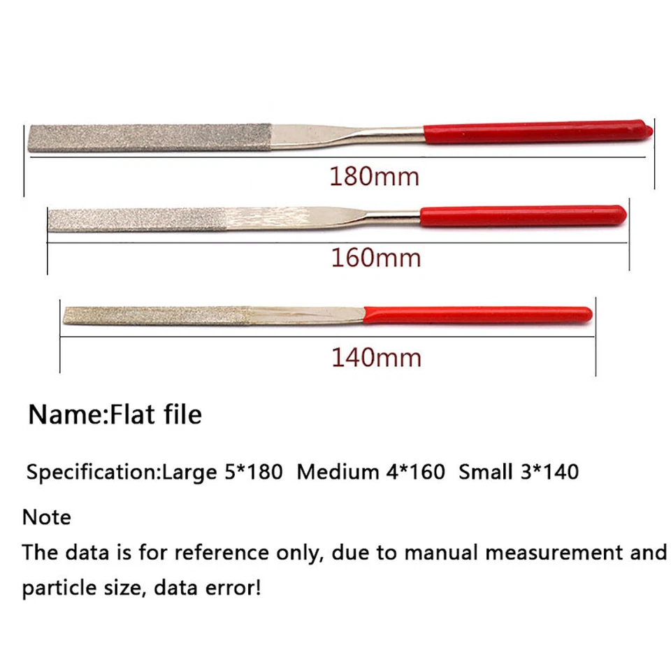 Needle File Set Diamond Precision Professional Metalwork Craftwork Jewelry Tool - Image 4 of 4