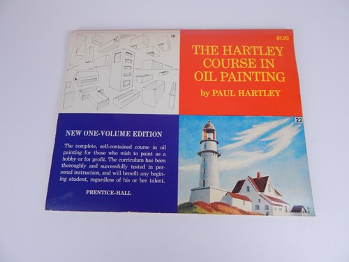 The Hartley Course In Oil Painting Book By Paul Hartley 1972 - Picture 2 of 6