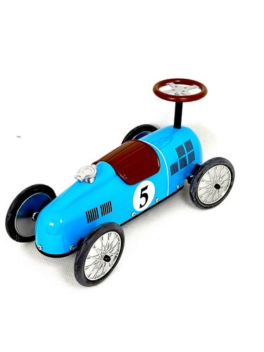 Retro Ride-on Racing Die Cast Mini Racer Model by J@Skull Racing Car Model 6" - Picture 4 of 33